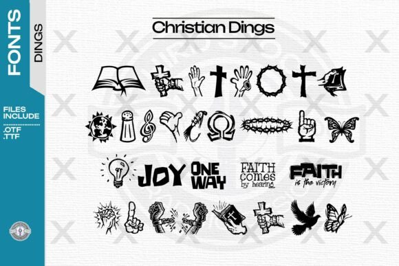Christian Dings: Sacred Iconography for Your Designs