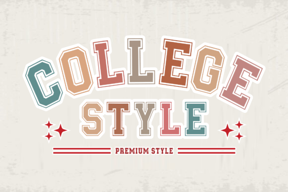 Collegestyle Regular: A Font for Dynamic Branding