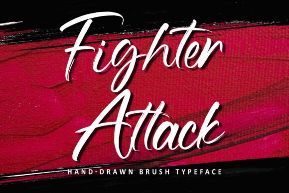 Fighter Attack: Unleash Bold, Raw Energy in Your Designs