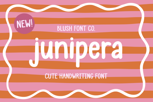 Junipera: A Simple Handmade Sans Font for Modern Design