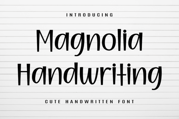 Magnolia Handwriting: A Font for Modern, Human-Centric Design