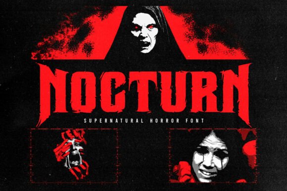 Nocturn: A Typeface Forged in Darkness