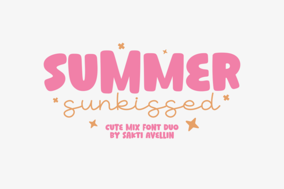 Summer Sunkissed: A Font That Captures Warmth