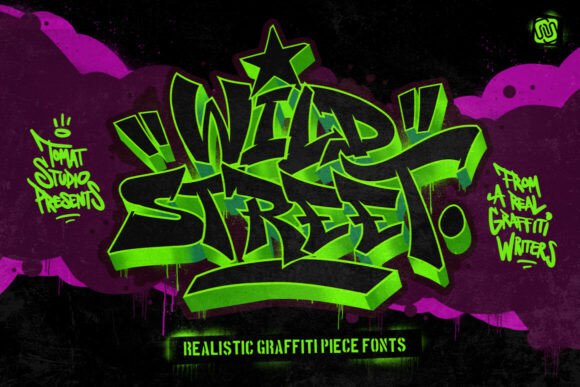 Wildstreet: Capturing Authentic Urban Energy in Typography