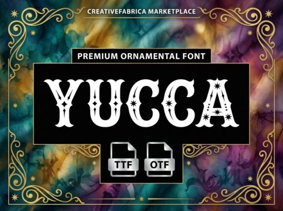 Yucca: The Frontier-Inspired Display Typeface
